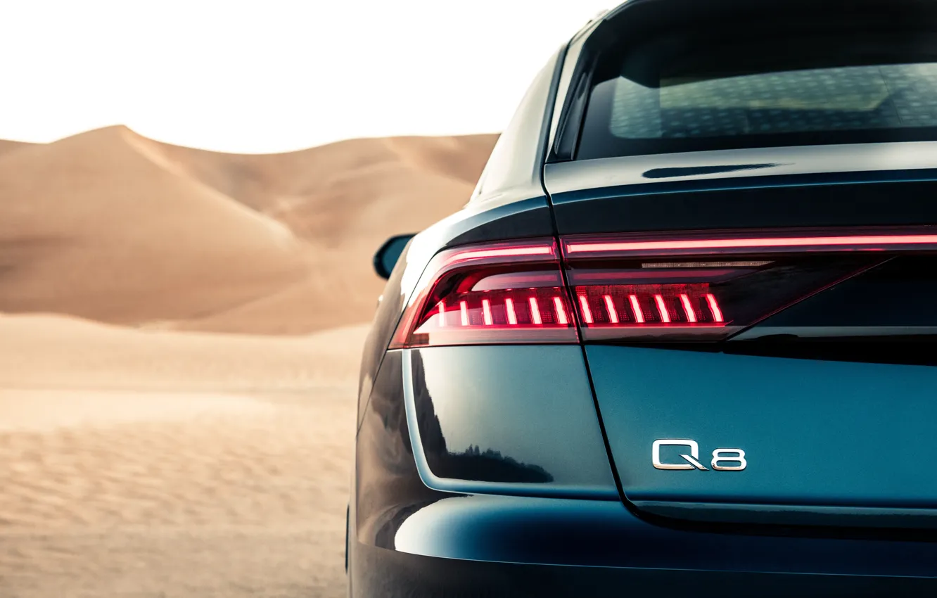 Photo wallpaper Audi, Q8, Audi Q8 55 TFSI quattro S line