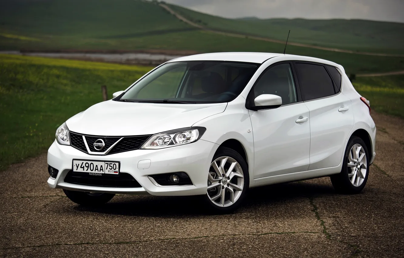 Photo wallpaper Nissan, Nissan, 2015, CIS-spec, Tiida, Tiida