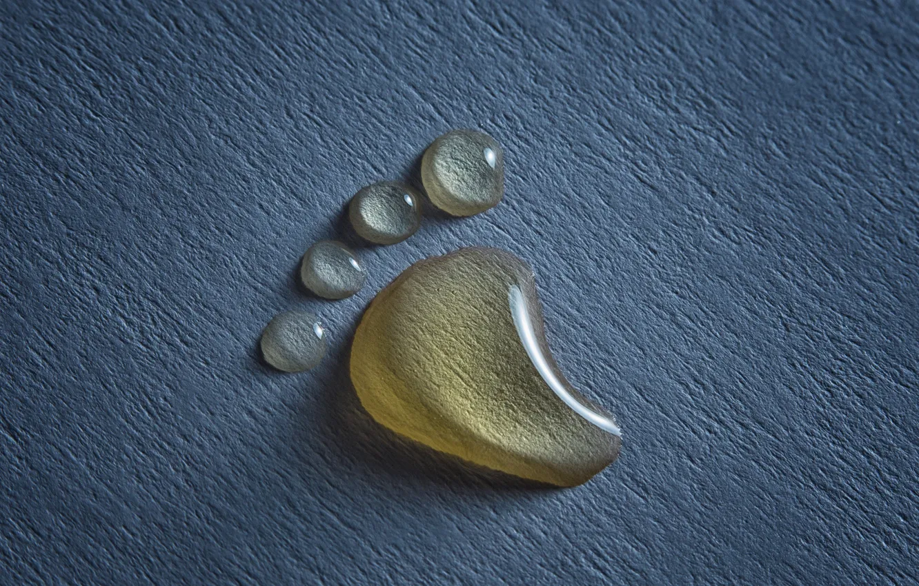 Photo wallpaper water, drops, abstraction, stop, the volume