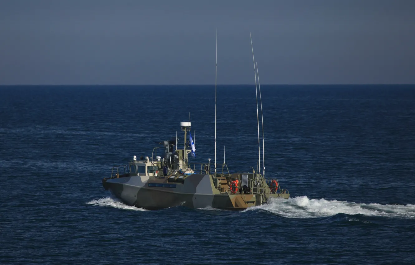 Photo wallpaper boat, Navy, Raptor, patrol, The black sea