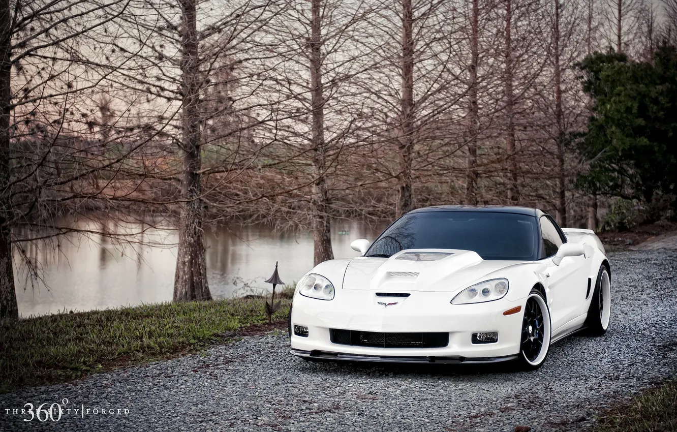 Photo wallpaper tuning, 360 forged, Chevrolet Corvette ZR1