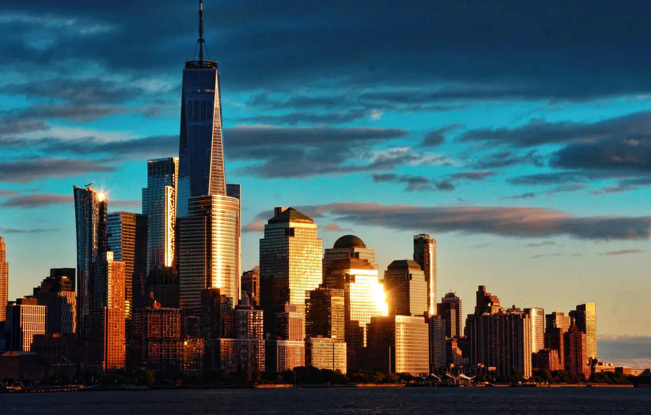 Photo wallpaper United States, New York, Hudson Square