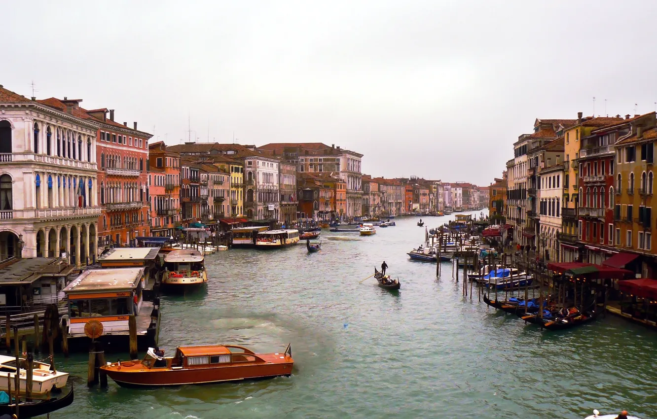 Photo wallpaper Panorama, Italy, Venice, Building, Italy, Venice, Italia, Venice