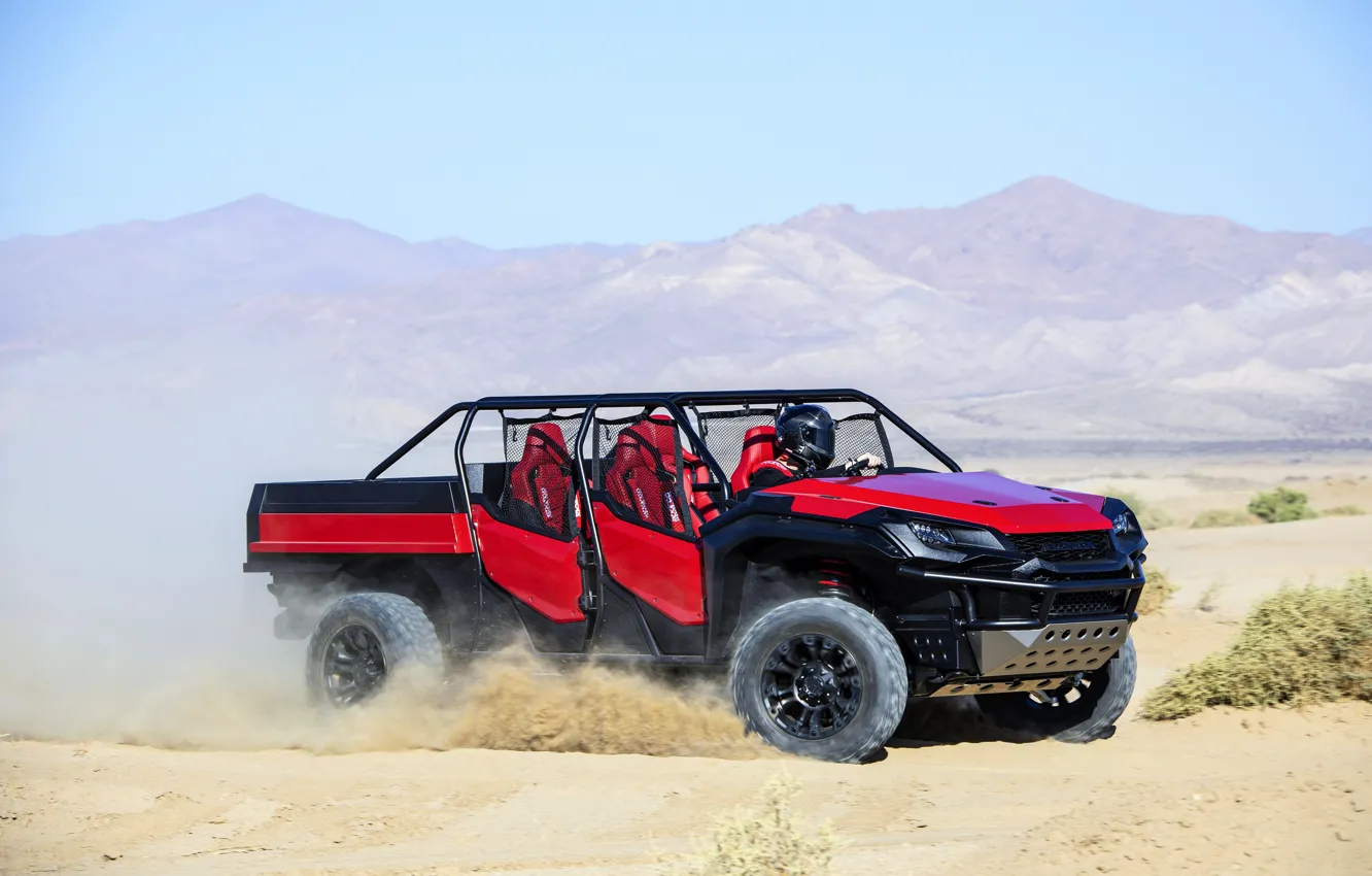 Photo wallpaper speed, Honda, 2018, Rugged Open Air Vehicle Concept