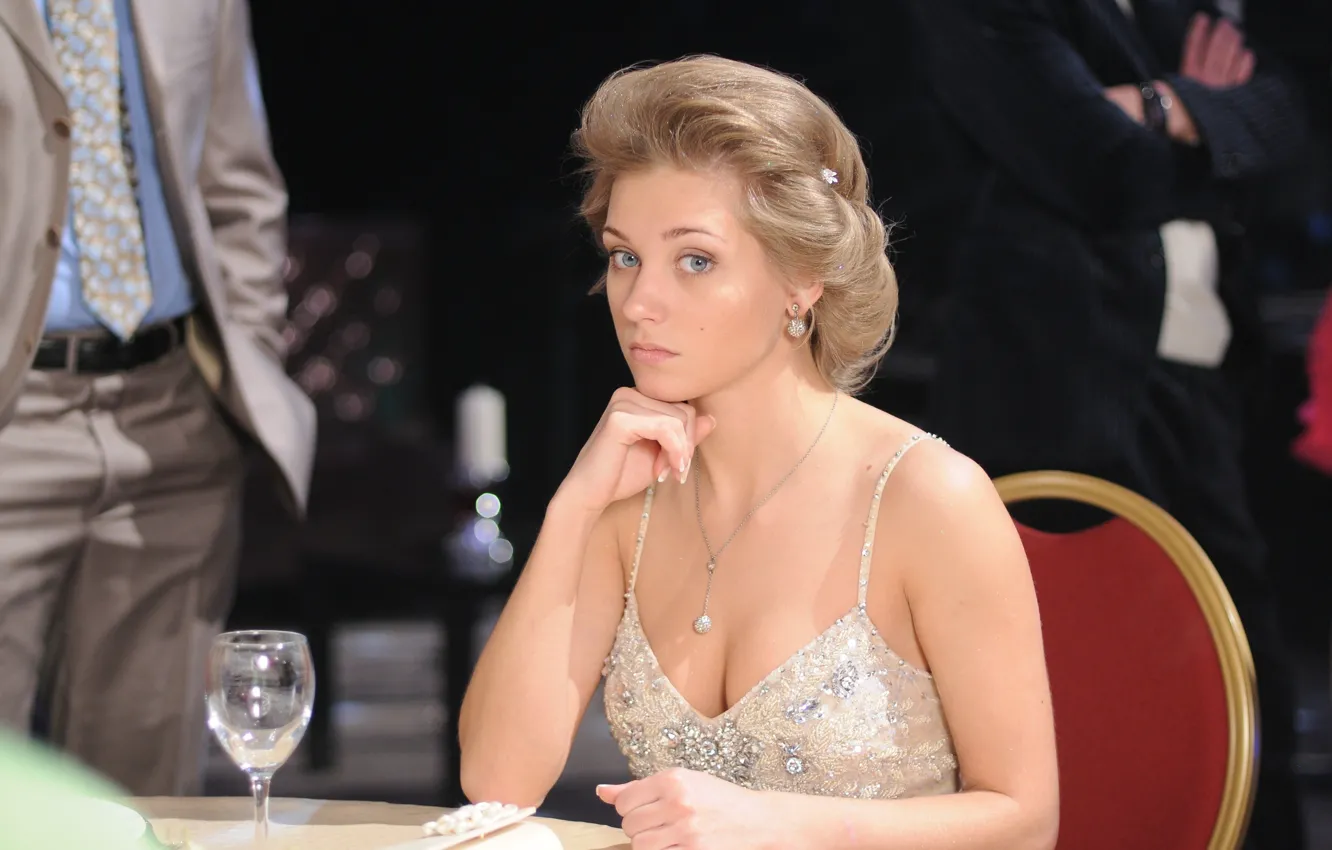 Photo wallpaper glass, actress, Kristina Asmus