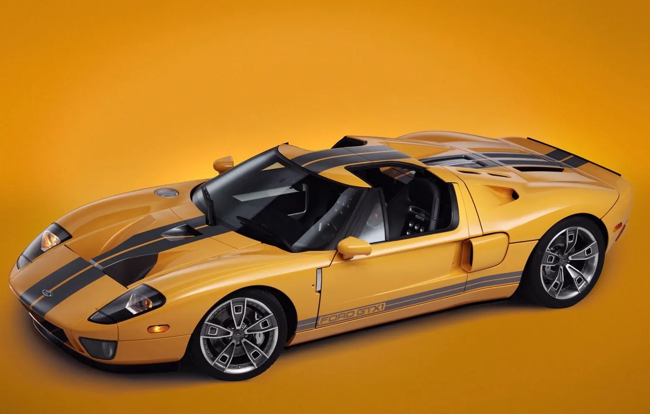 Photo wallpaper orange, strip, background