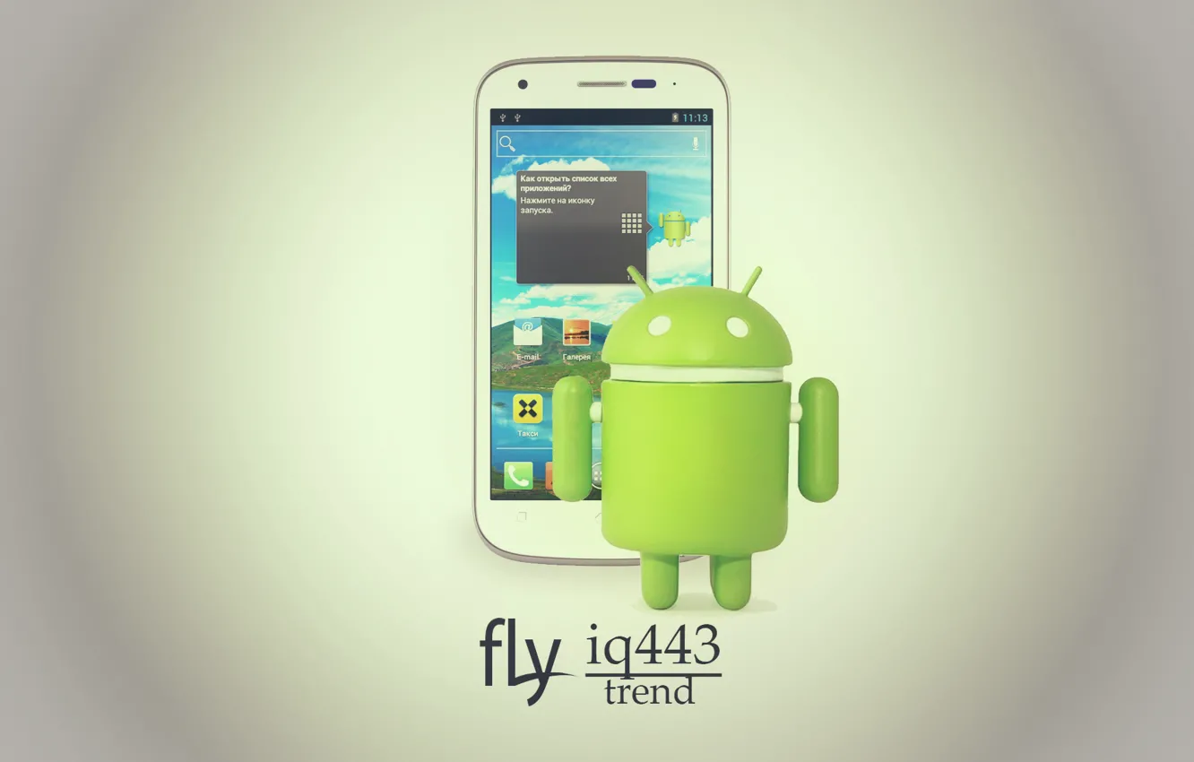 Photo wallpaper phone, Android, android, fly, trend, iq443