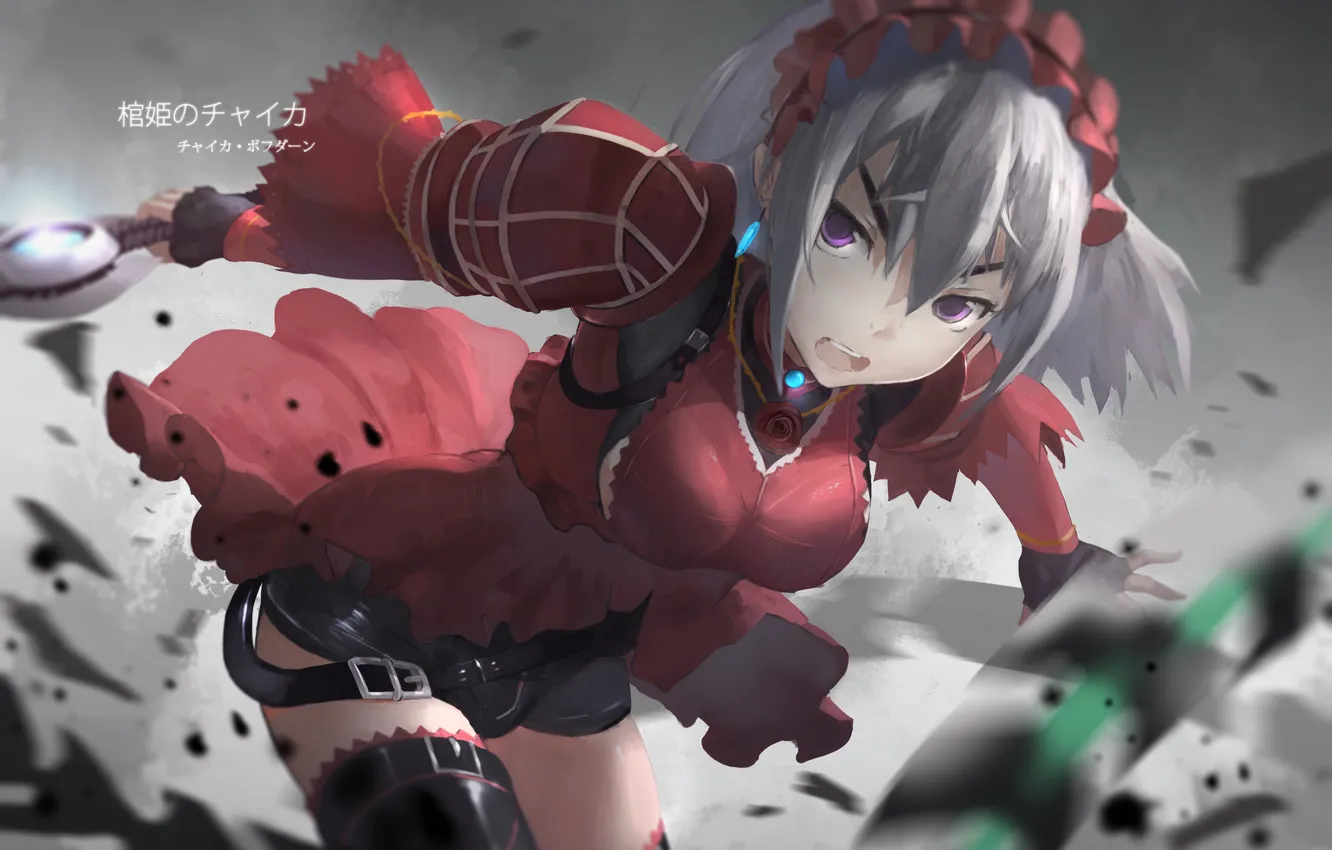 Photo wallpaper girl, anime, art, feirla, chaika bogdan, hitsugi no chaika