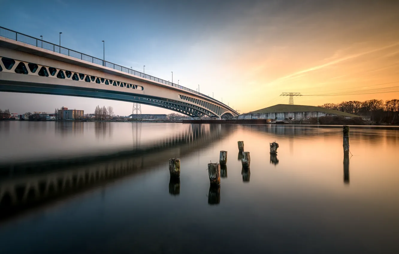 Photo wallpaper Bridge, Berlin, Minna, Tadenhagen