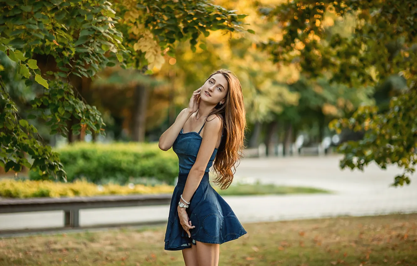 Photo wallpaper dress, pretty, A Diakov George