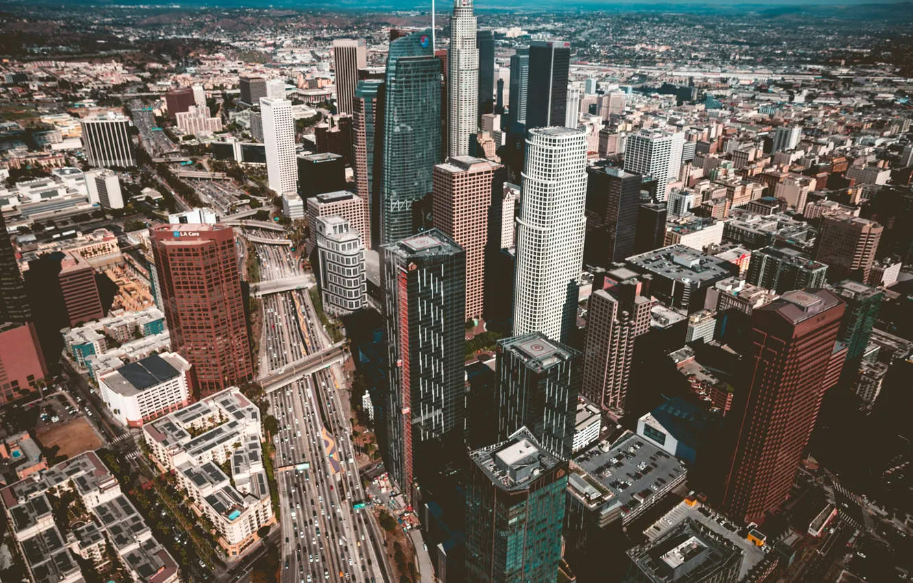 Photo wallpaper USA, Los Angeles, Jessica Christian