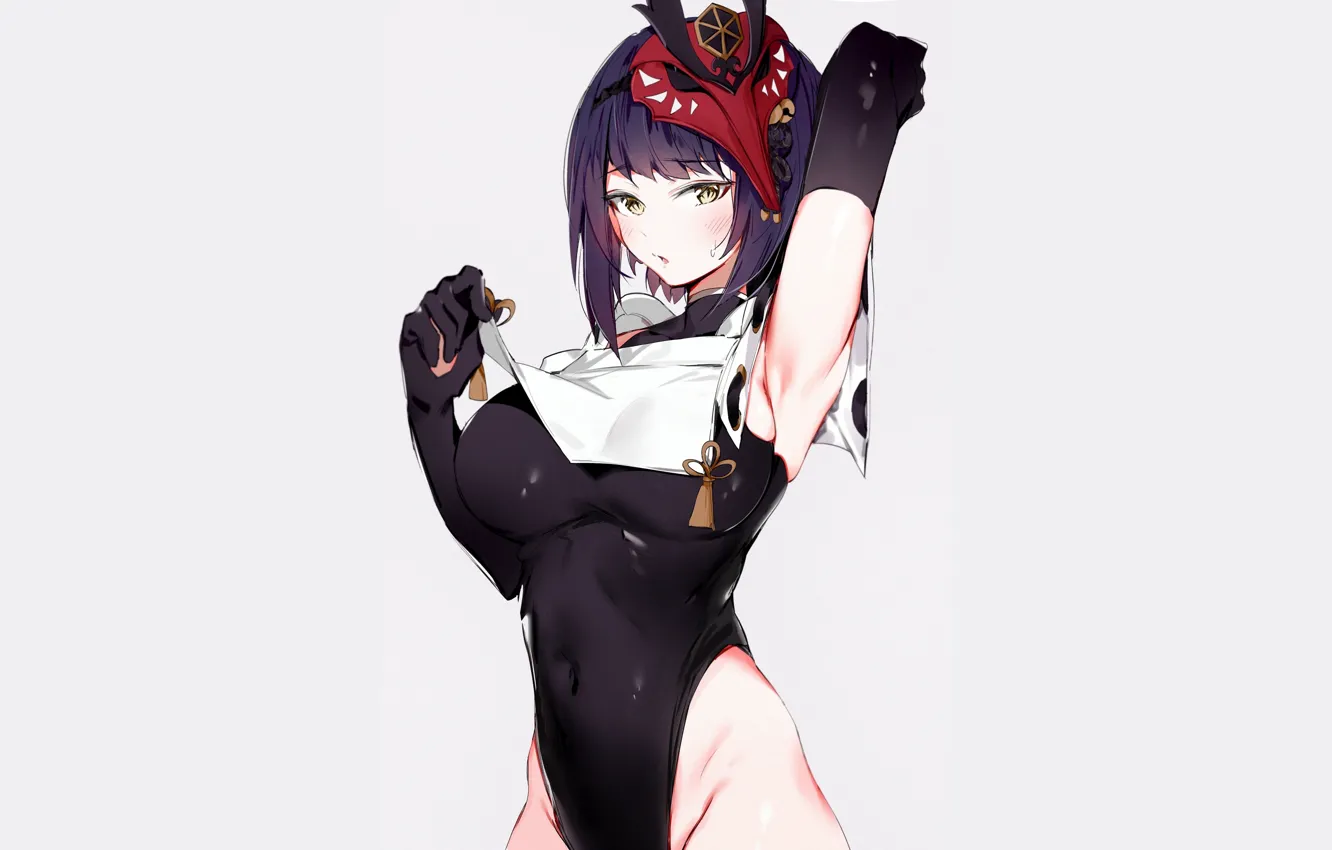 Photo wallpaper kawaii, girl, hot, sexy, Anime, pretty, armpit, steamy