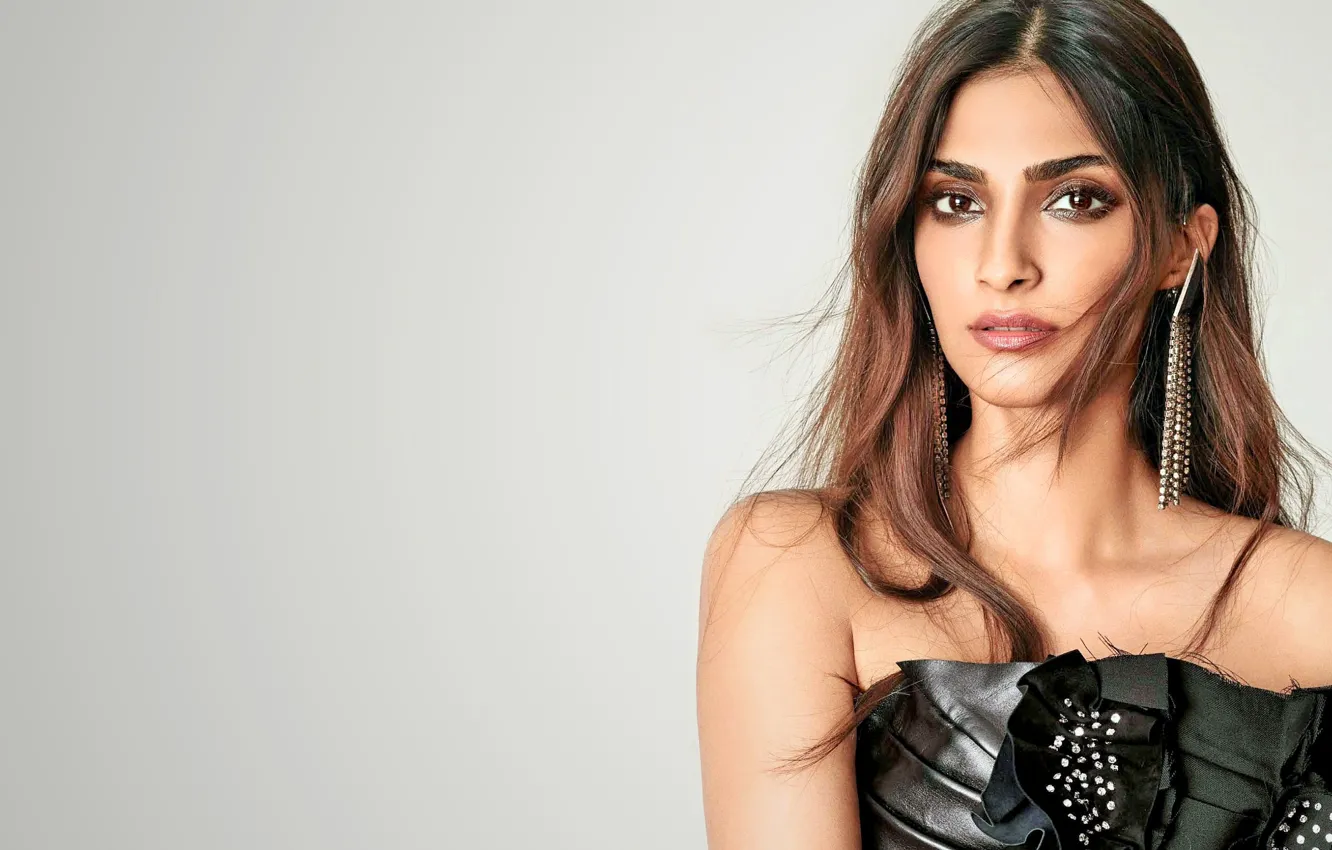 Photo wallpaper girl, hot, sexy, eyes, smile, beautiful, figure, model