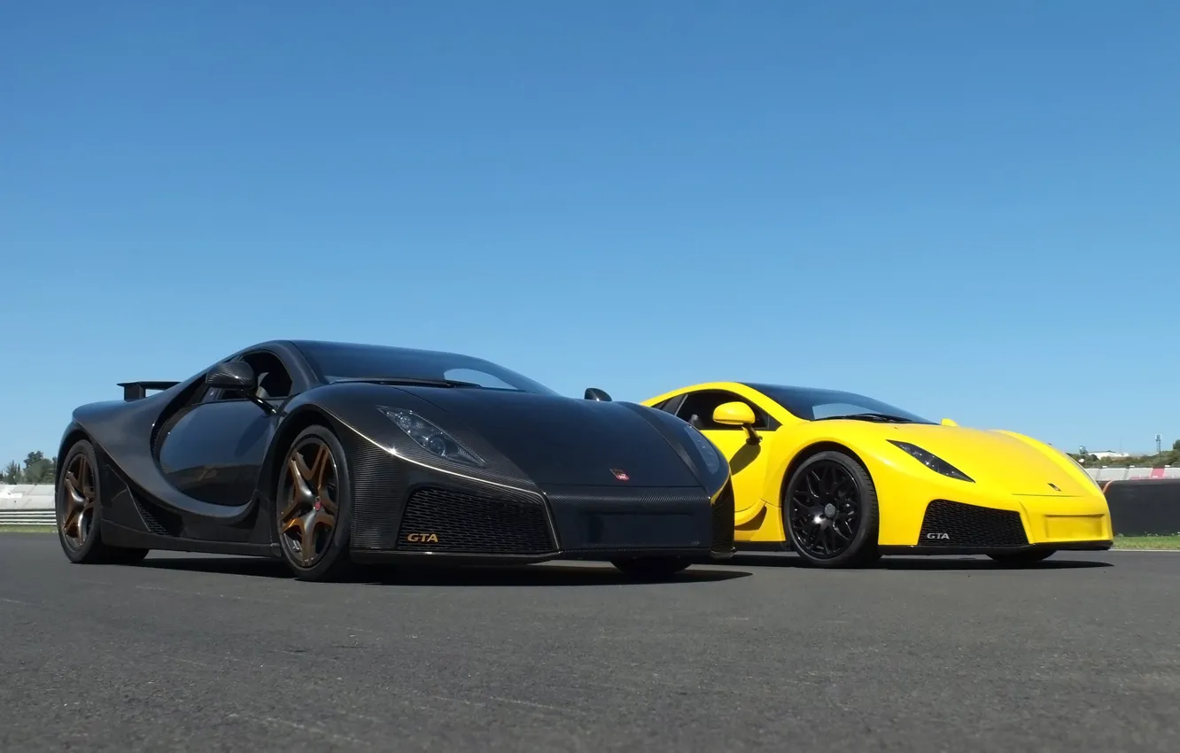 Photo wallpaper pair, supercars, 2014, Spania, GTA Spano