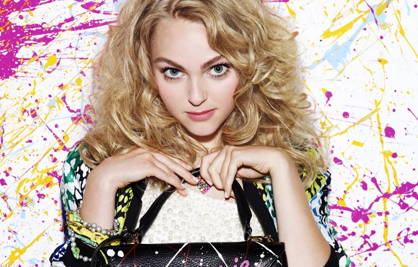 Photo wallpaper girl, actress, blonde, curls, the series, green-eyed, AnnaSophia Robb, Anna Sophia Robb