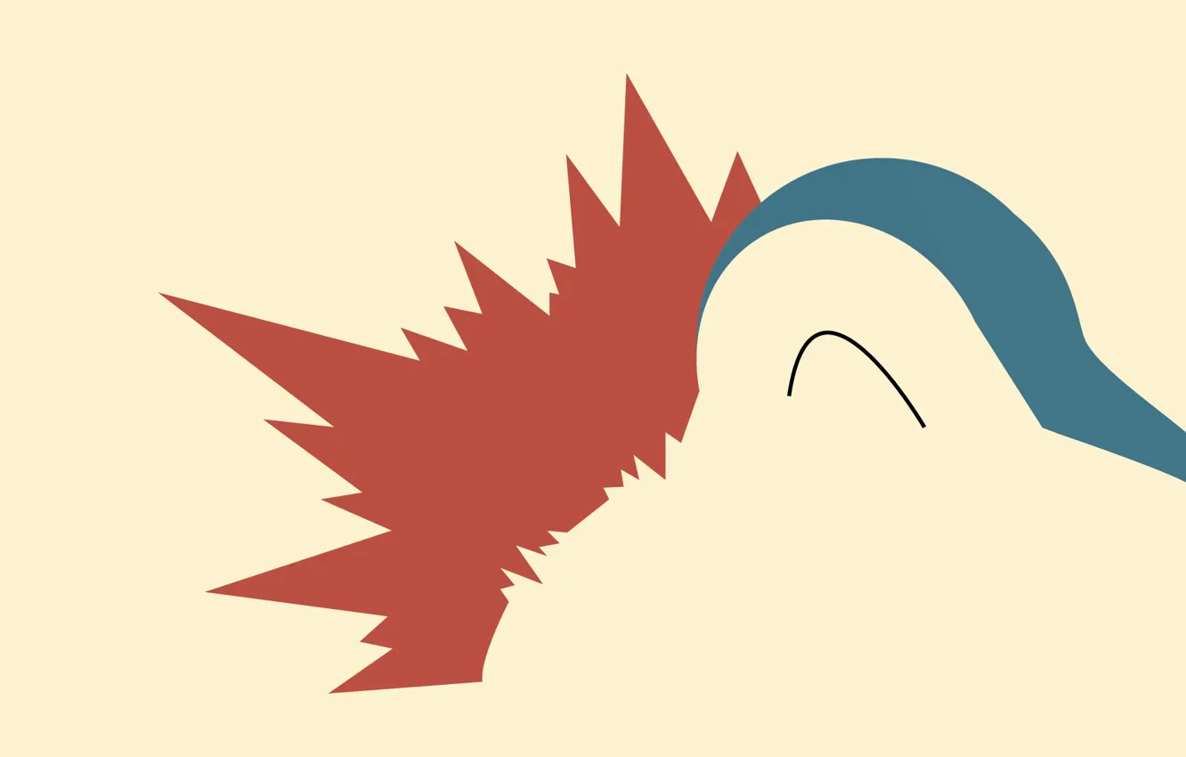 Photo wallpaper image, pokemon, pokemon, part of the body, cyndaquil, cyndaquil, hasn't finished