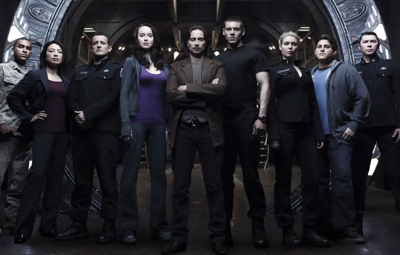 Photo wallpaper The series, Movies, the actors of the series, SGU Stargate Universe, Stargate universe