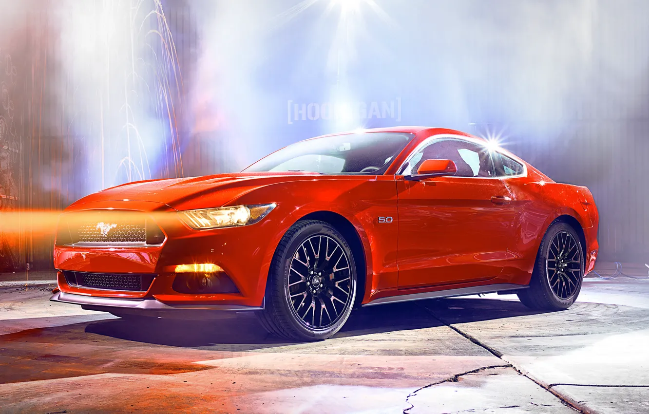 Photo wallpaper Mustang, Ford, 2015