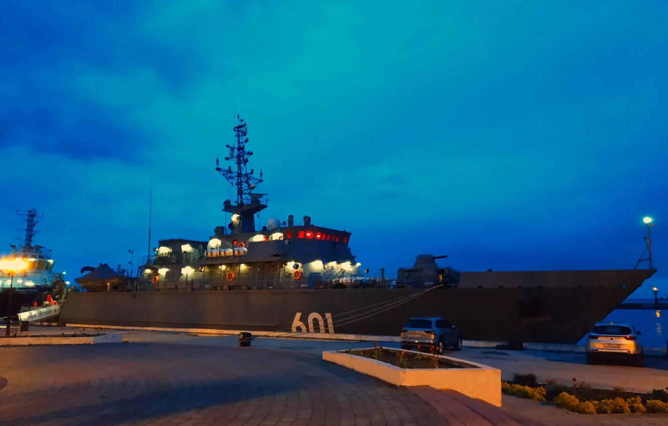 Photo wallpaper night, minesweeper, Ivan Antonov