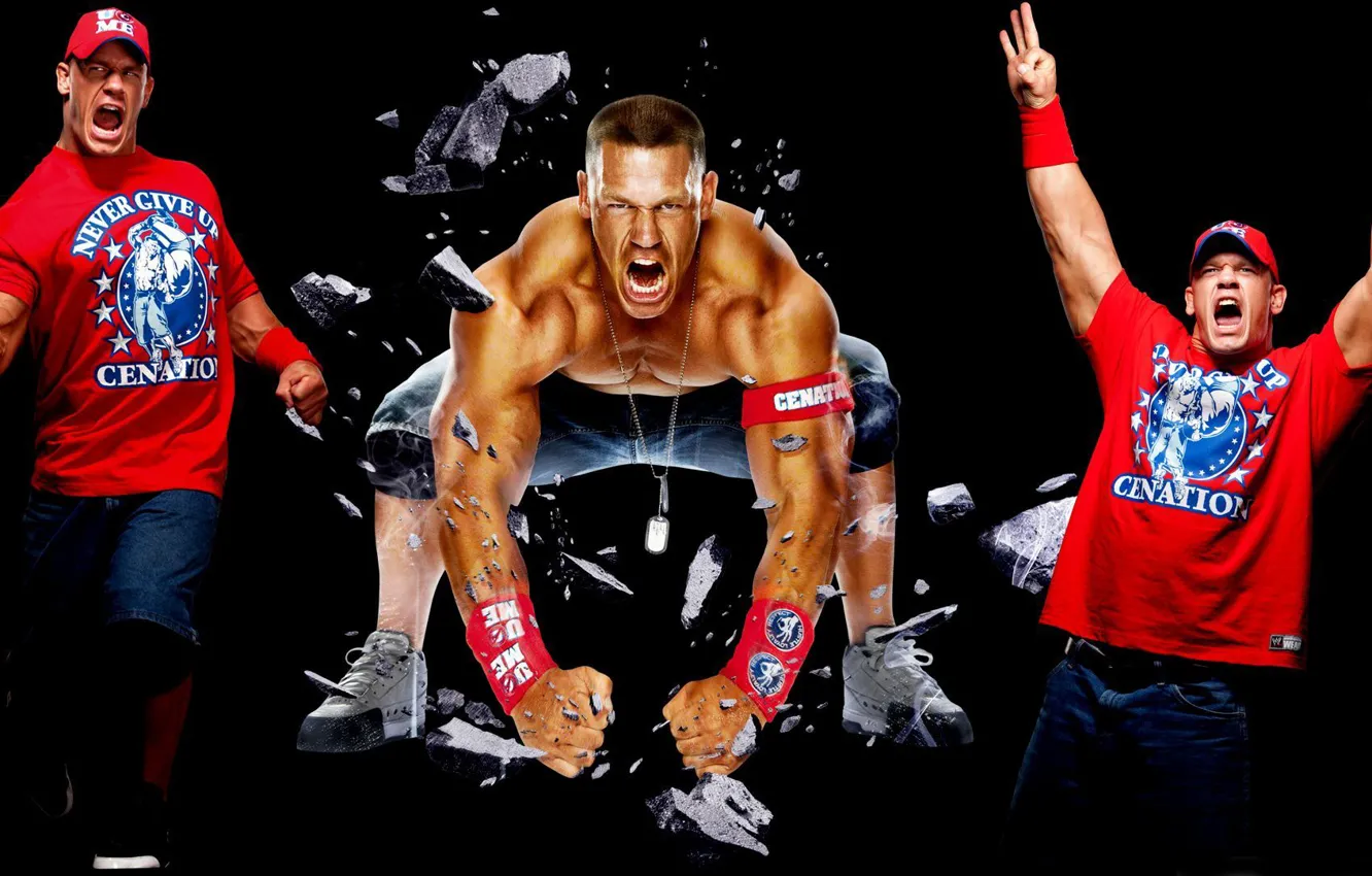 Photo wallpaper champion, John Cena, John Cena, hall of fame, wrestlemania