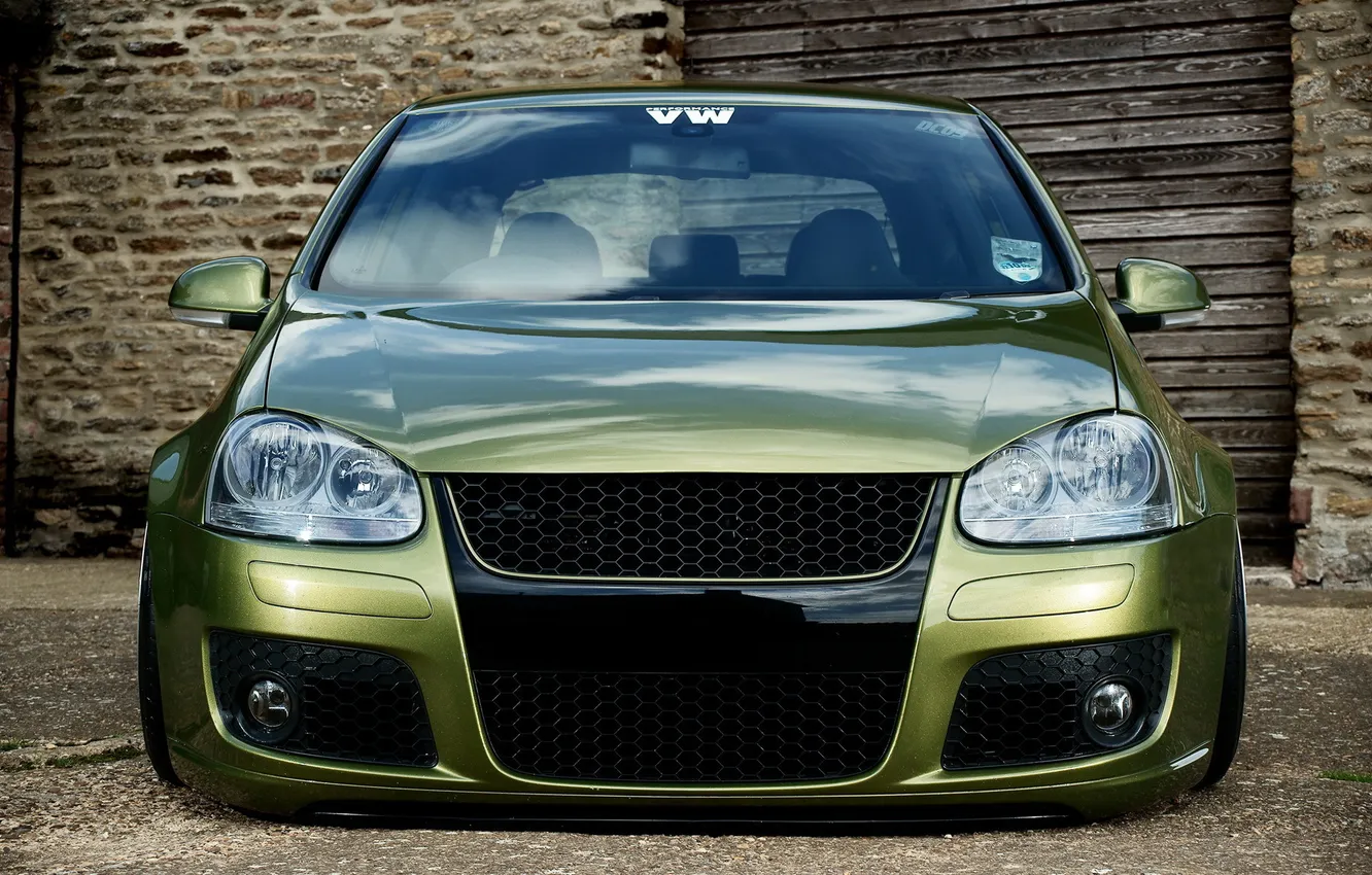 Photo wallpaper tuning, Volkswagen, golf, Volkswagen, car wallpaper