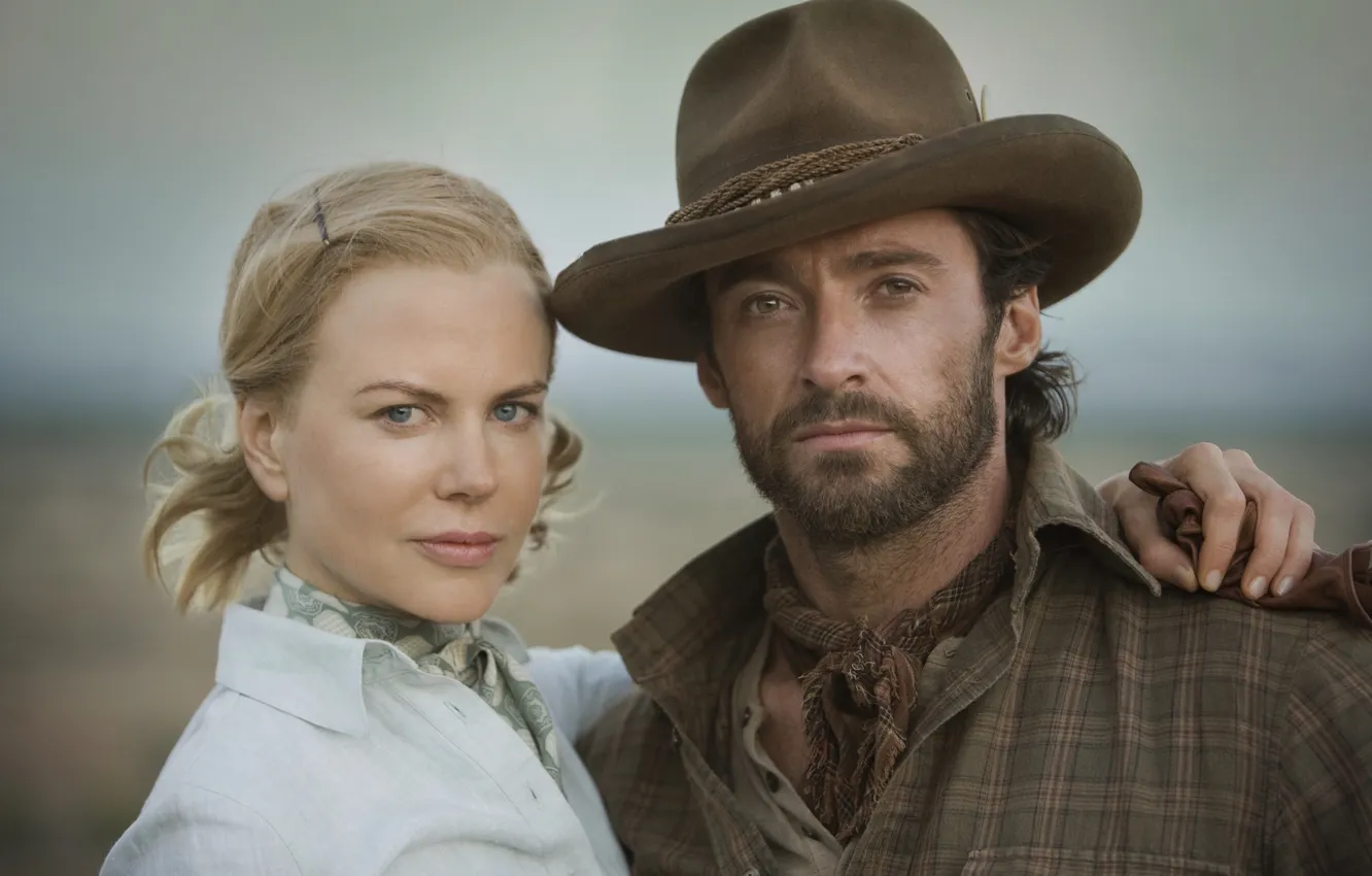 Photo wallpaper Australia, Hugh Jackman, Nicole Kidman