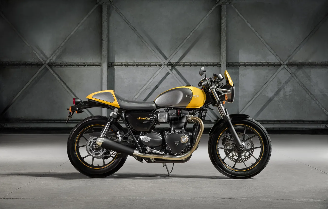 Photo wallpaper Triumph, Street-Cup, 2017 motorbike