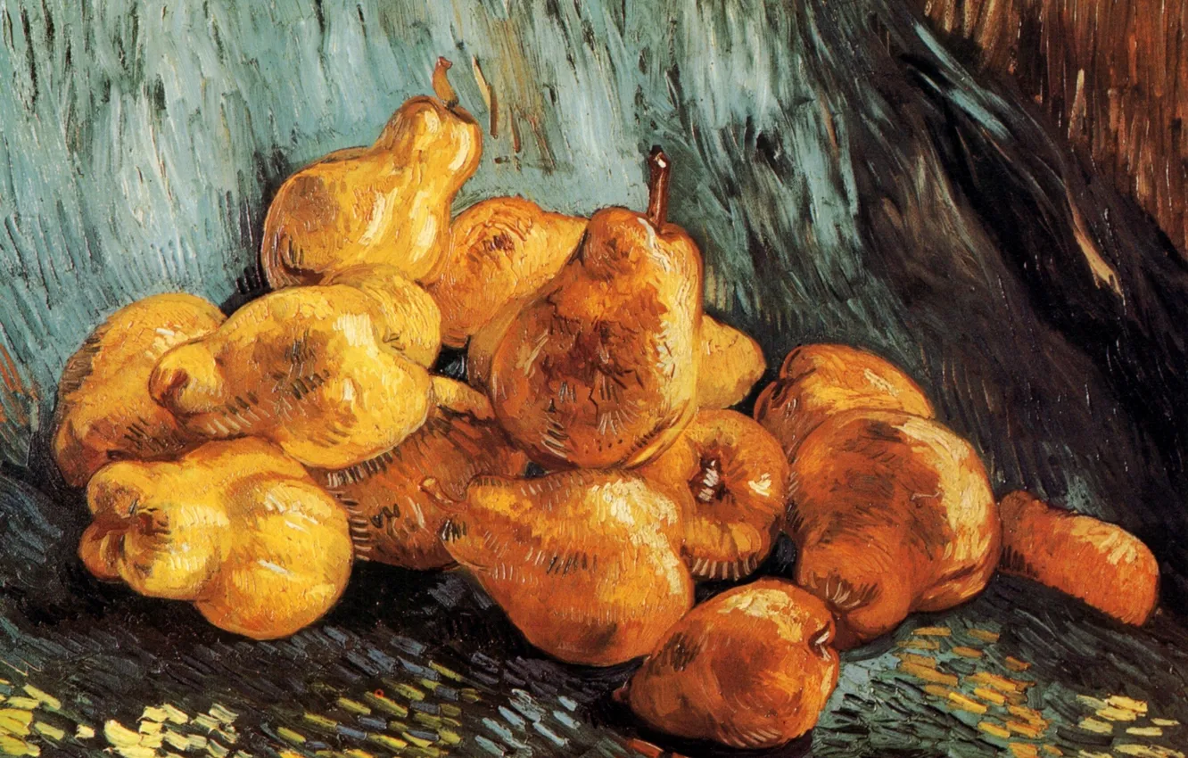 Photo wallpaper pear, Vincent van Gogh, Still Life with Pears