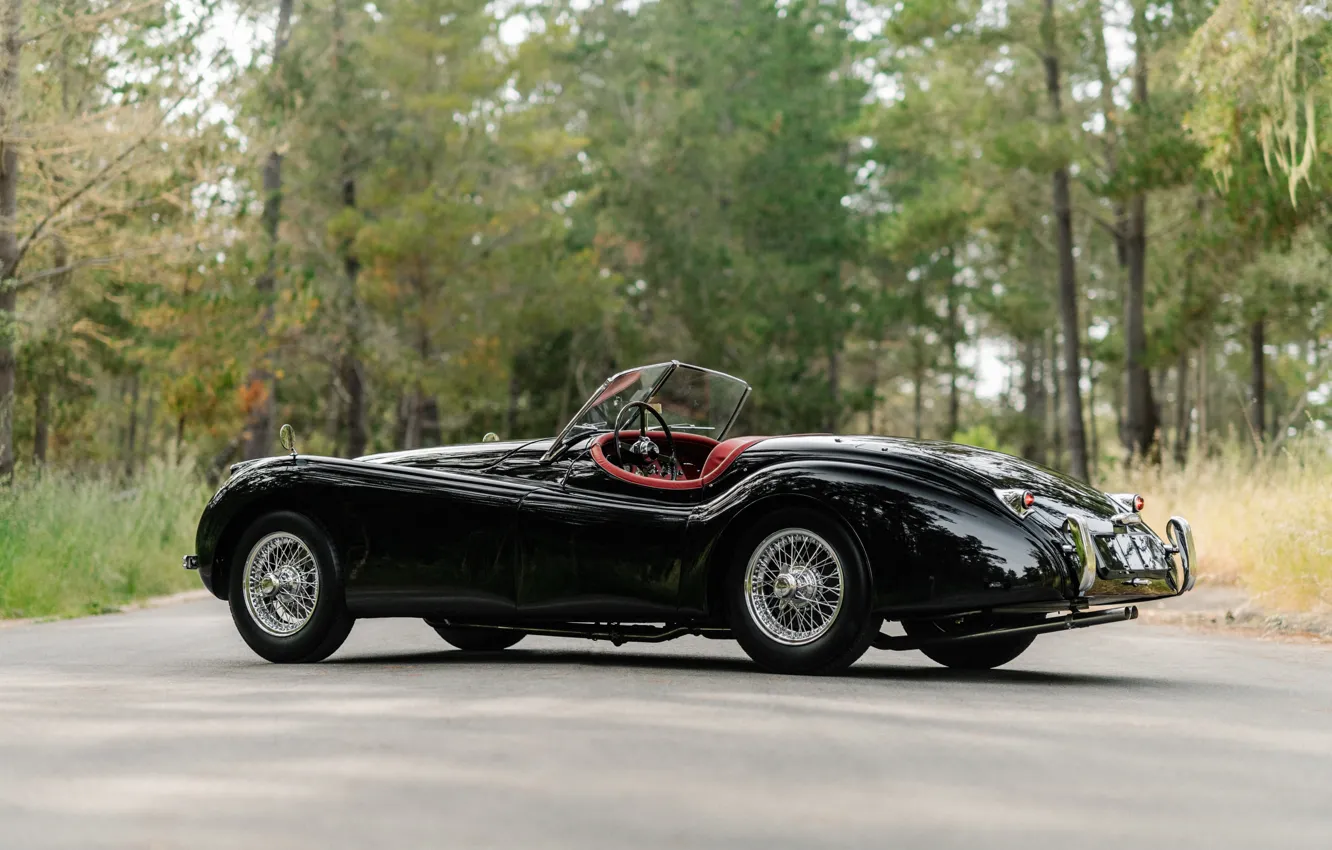 Photo wallpaper Jaguar, 1954, XK120, Jaguar XK120 Roadster