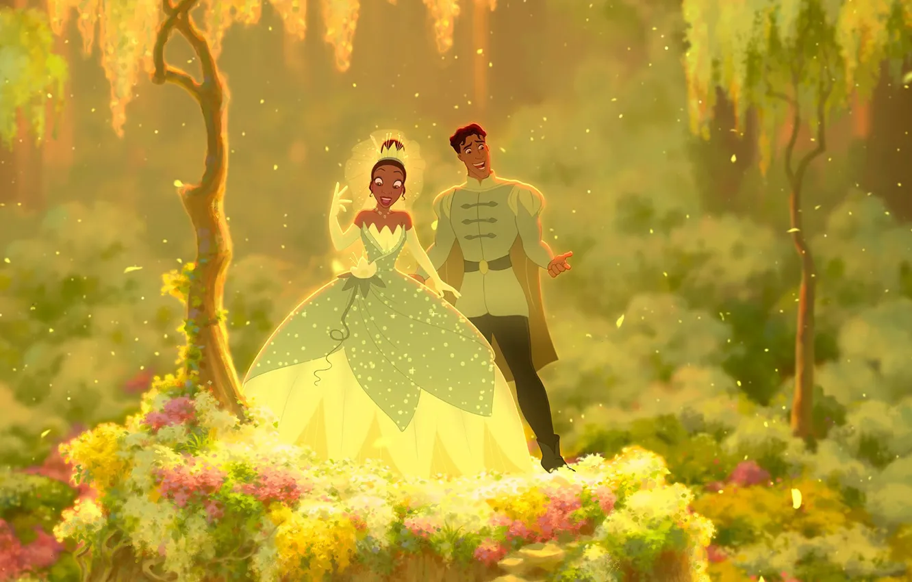 Photo wallpaper Tiana, The Princess and the Frog, The Princess and the Frog