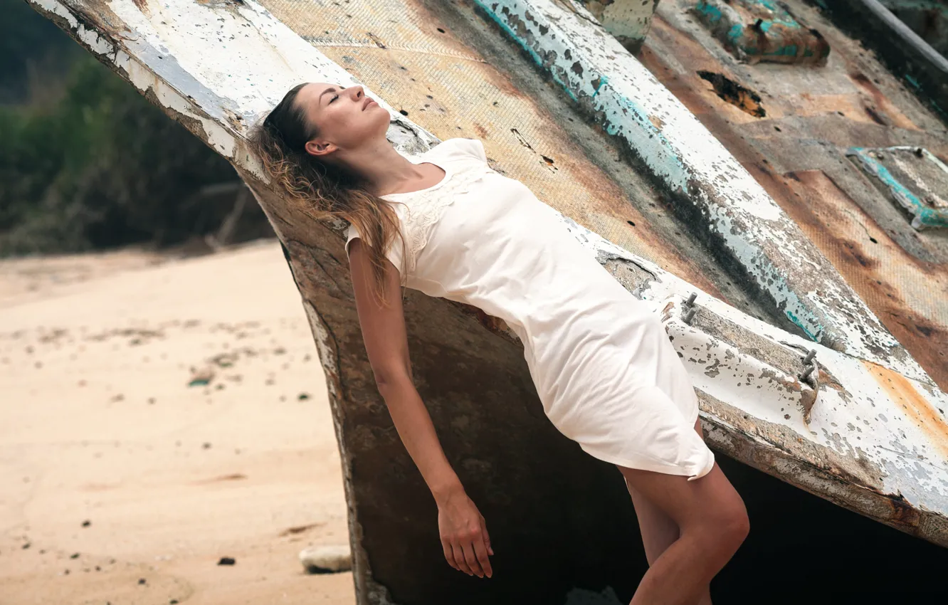 Photo wallpaper girl, stay, Bali, Yuliana