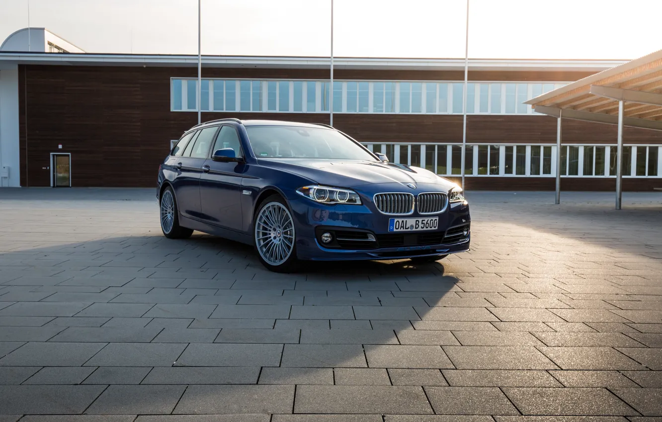 Photo wallpaper BMW, BMW, F10, universal, Alpina, Limousine, Bi-Turbo, 2015