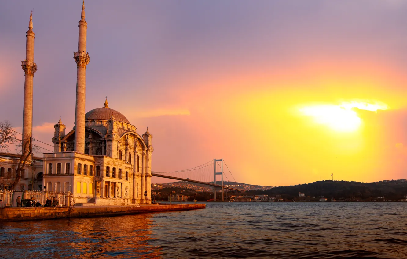 Photo wallpaper landscape, nature, city, the city, beautiful, landscape, nature, beautiful