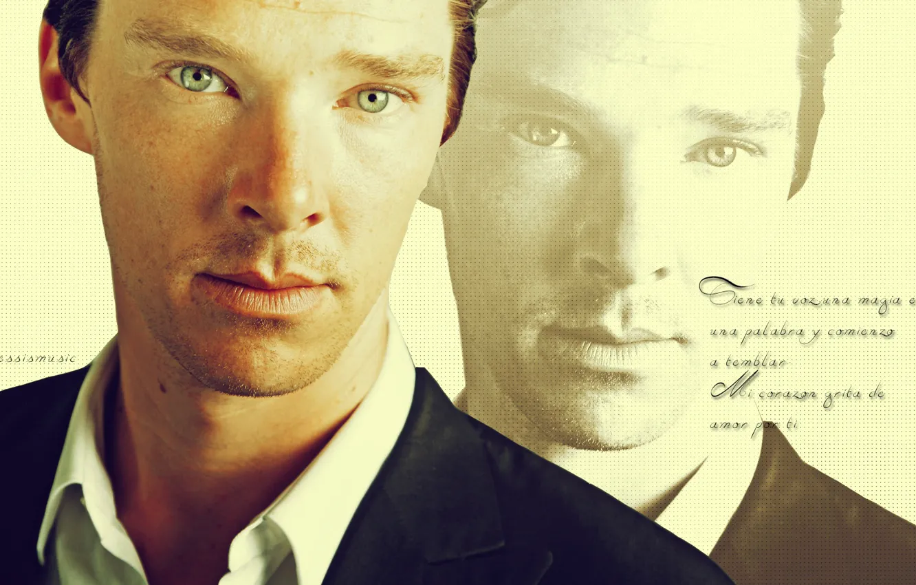 Photo wallpaper look, background, texture, point, male, actor, Benedict Cumberbatch, Benedict Cumberbatch