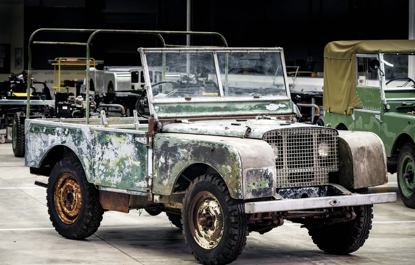 Photo wallpaper SUV, Land Rover, 1948, Series I, L 07