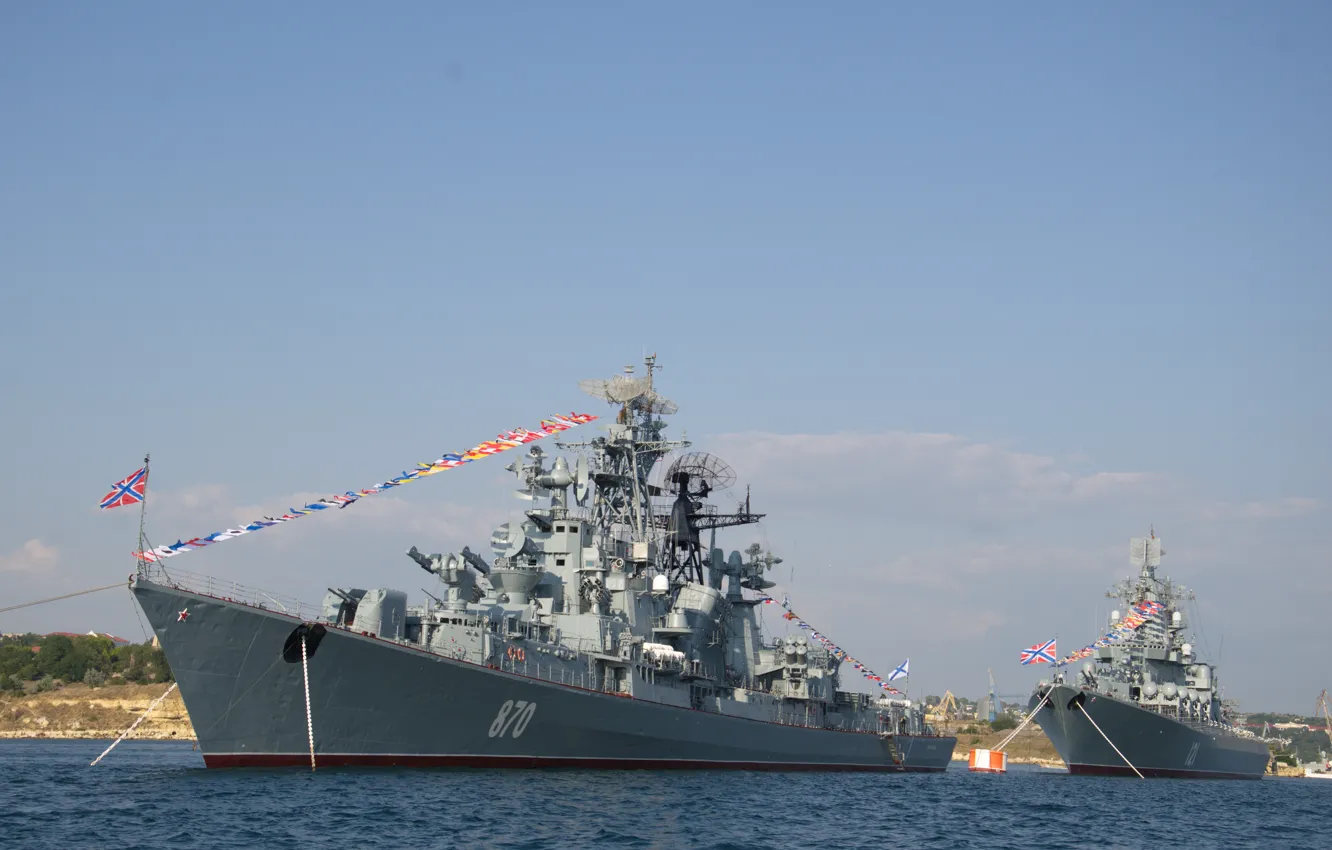 Photo wallpaper ship, Moscow, parade, combat, Quick-witted