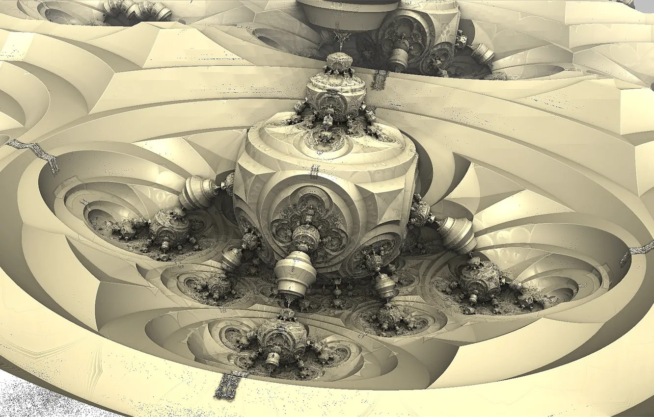 Photo wallpaper abstraction, background, color, form, Fractal