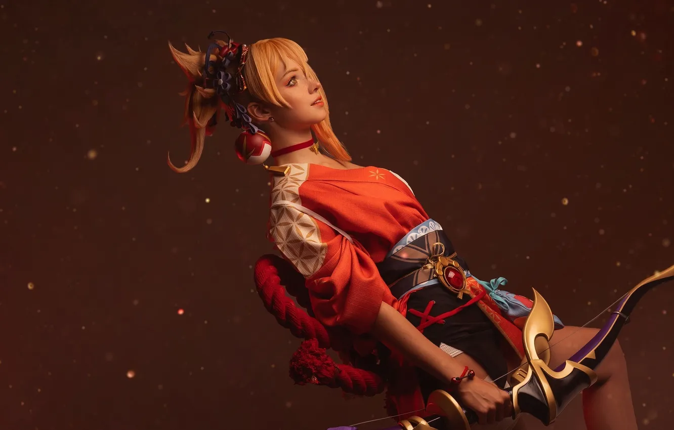 Photo wallpaper girl, woman, young, cosplay