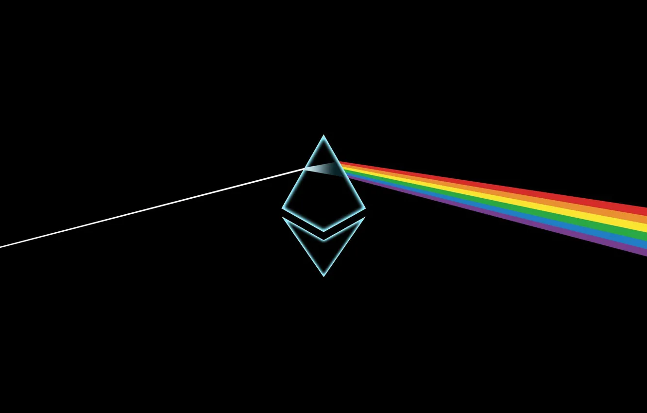 Photo wallpaper Music, Triangle, Pink Floyd, Prism, Rock, Dark side of the moon, Pink Floyd, The Dark …