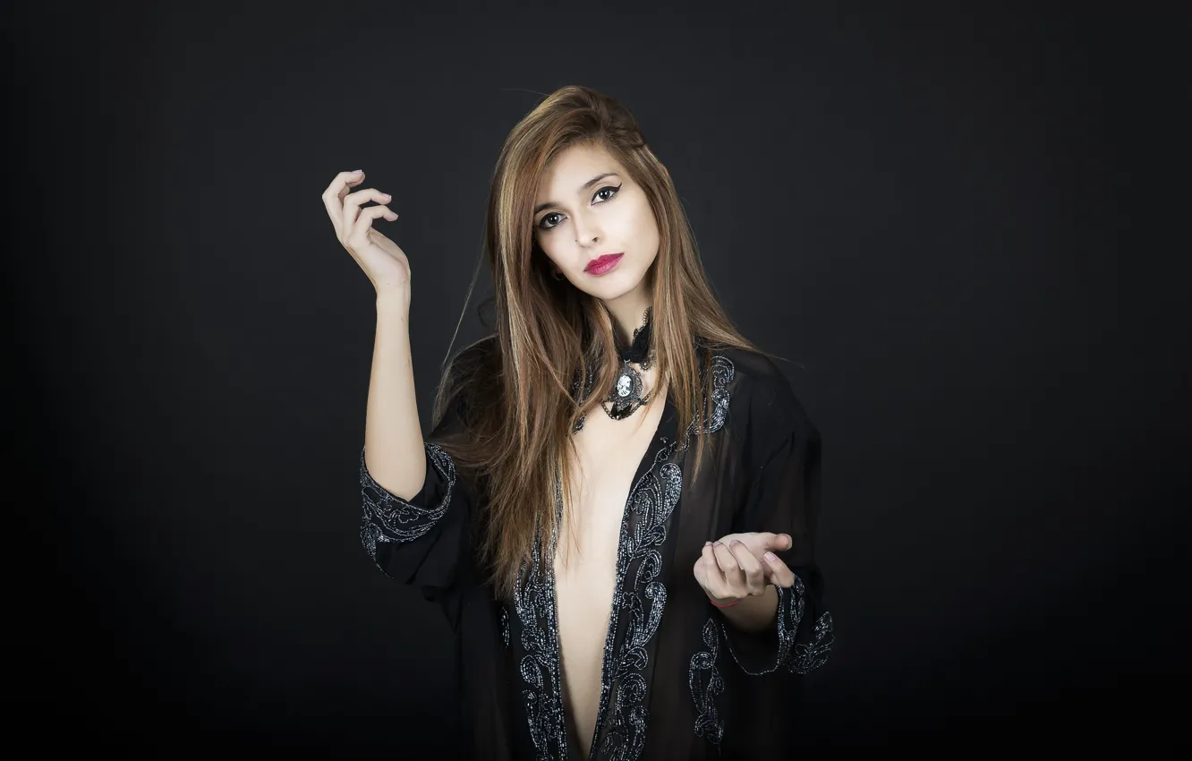 Photo wallpaper face, model, hair, cutie, Anita