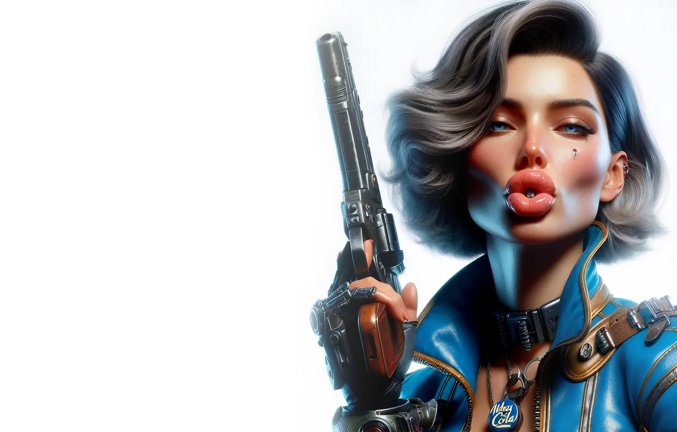 Photo wallpaper Fallout, Fallout 4, Fallout 76, AI art, Fallout (2024), fallout series
