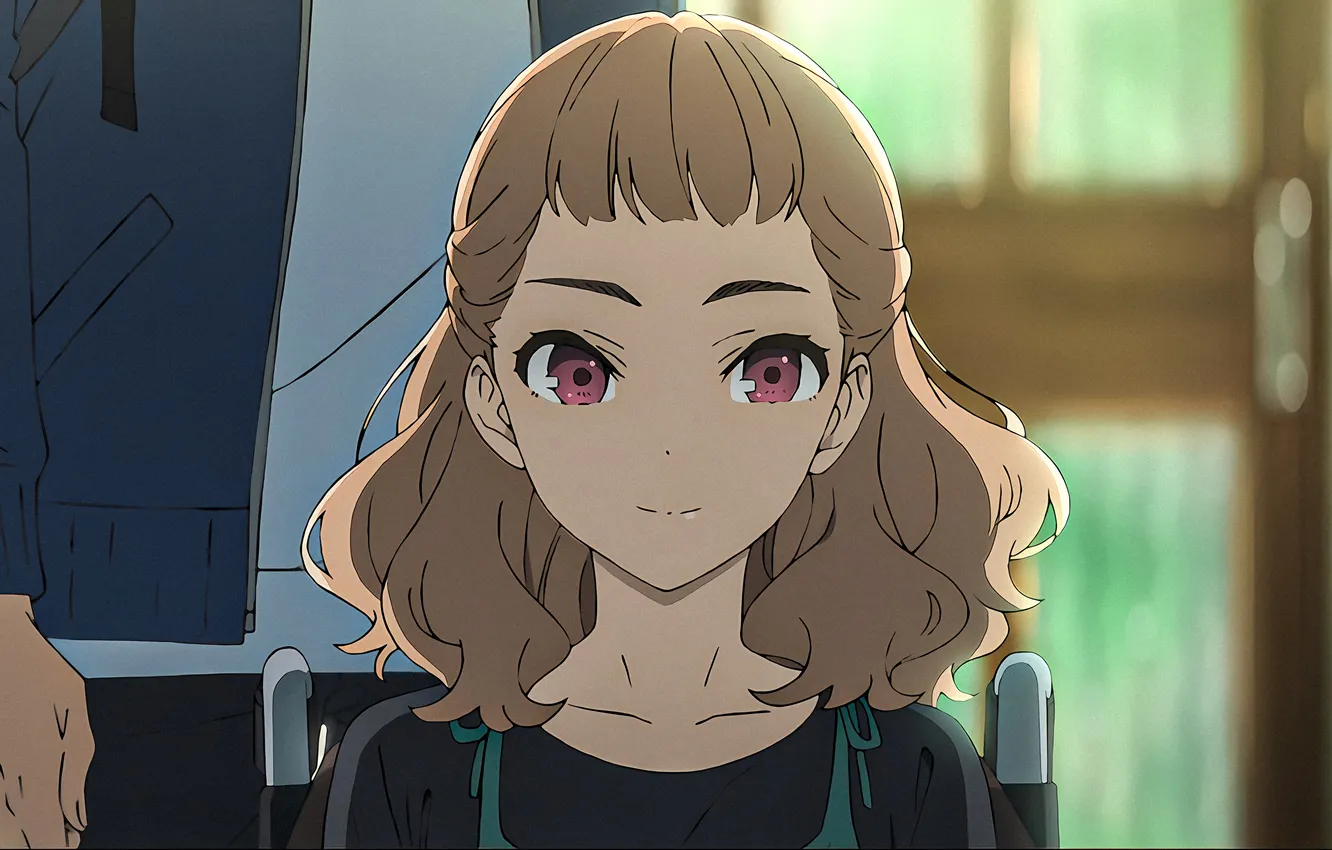 Photo wallpaper look, girl, anime, hairstyle, girl, high quality, blonde hair, Josee