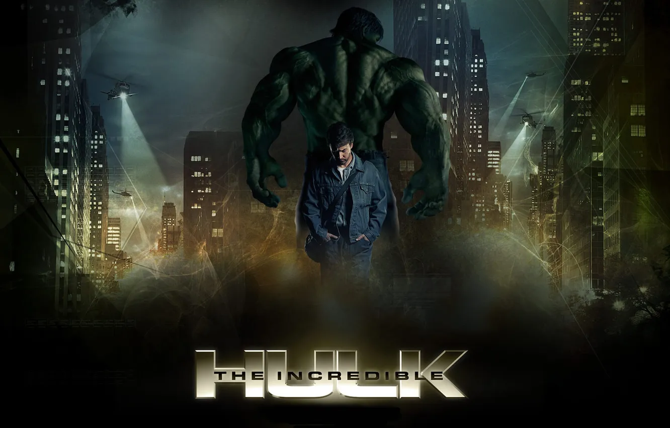 Photo wallpaper Edward Norton, The Incredible Hulk, Incredible Hulk