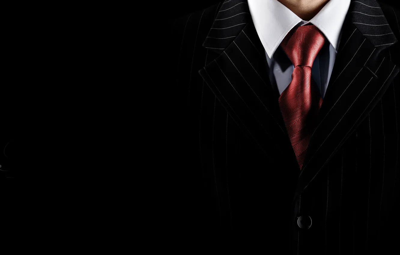 Photo wallpaper suit, shirt, elegance, tie