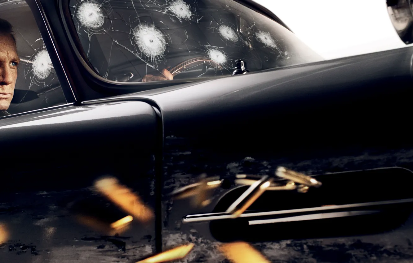Photo wallpaper male, car, James Bond, Daniel Craig, 007, James Bond, Daniel Craig, No Time To Die