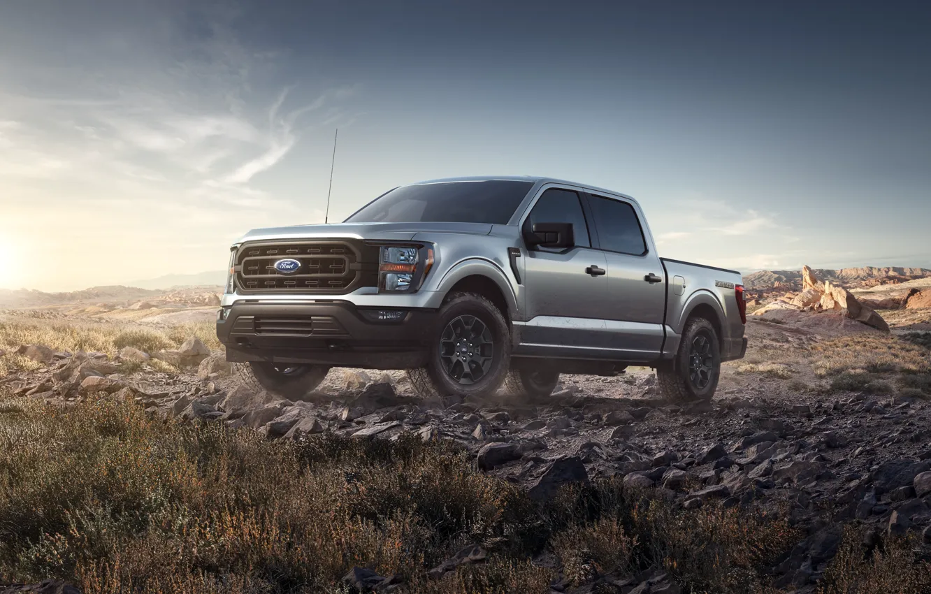 Photo wallpaper Ford, Ford, 2023, Low-tonnage truck, Light-duty truck, Ford F-150 Rattler, Light-duty truck