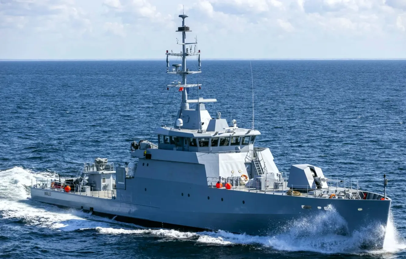 Photo wallpaper Senegal, patrol boat, Walo, OPV-58