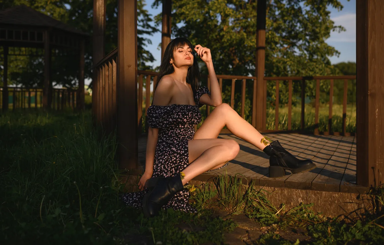 Photo wallpaper girl, flowers, sexy, Wallpaper, sweetheart, model, bright, makeup