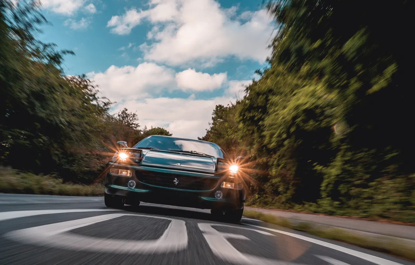 Photo wallpaper Ferrari, F355, Ferrari F355 Berlinetta