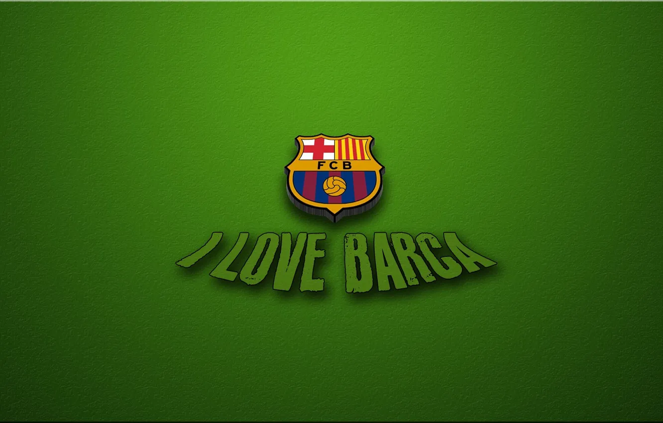 Photo wallpaper green, football, love, love, football, Barcelona, Leopard, Barcelona